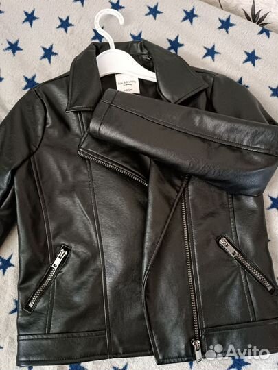 Кожаная куртка. Новая