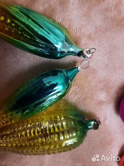 Елочные игрушки СССР, разные наборы