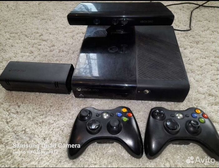 Xbox 360 2 геймпада кинект
