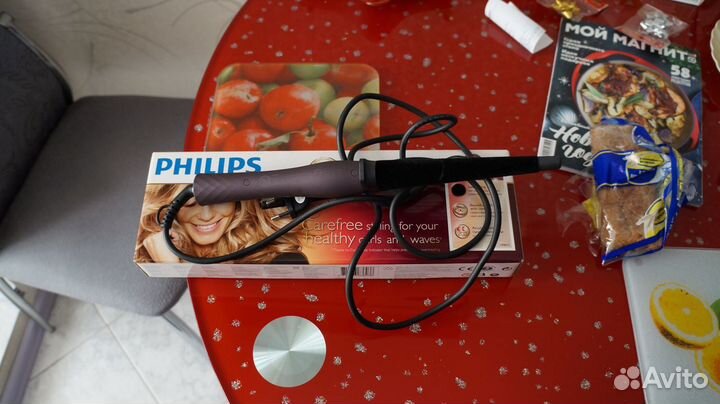 Щипцы для завивки волос philips