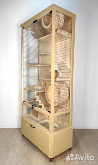 Витрина вольер для шиншилл