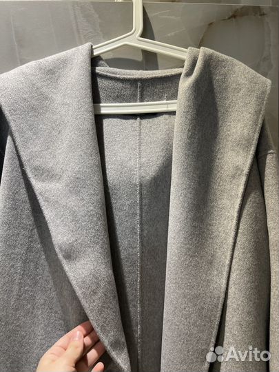 Пальто Zara оверсайз 100% шерсть