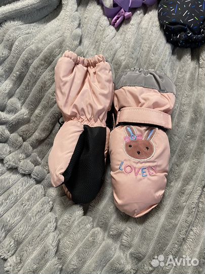 Варежки зимние новые