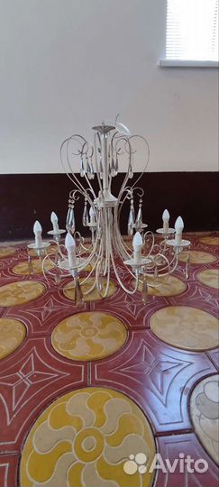 Люстра кованная