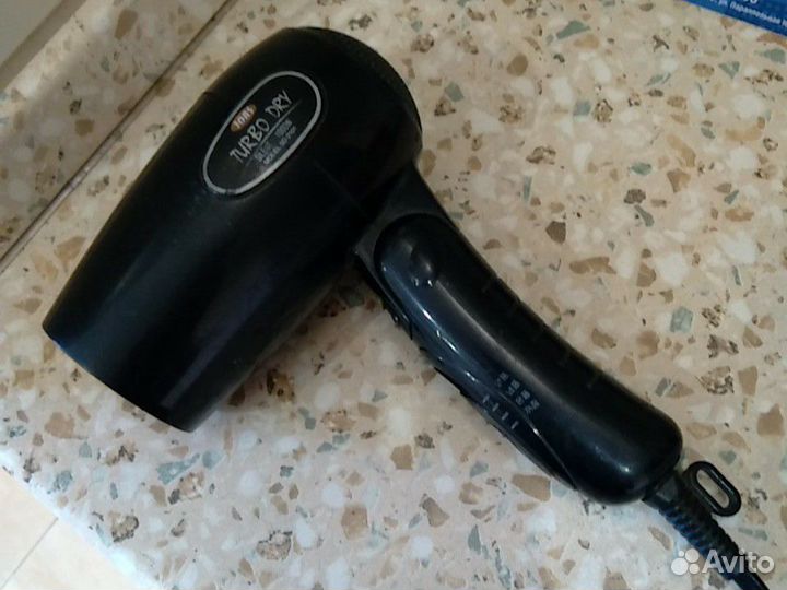 Фен 1000 w дорожный, маленький