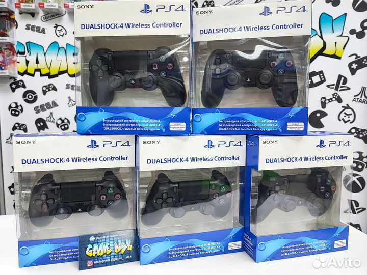 Dualshock 4 V2 Черный Оригинал NeW