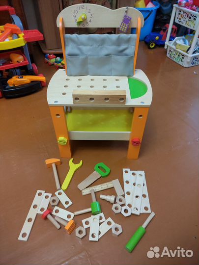 Детский деревянный верстак