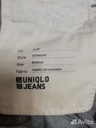 Джинсы мужские uniqlo