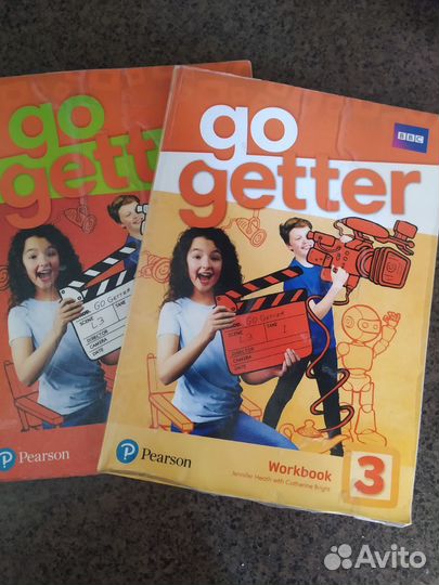 Учебник и тетрадь по английскому Go getter 3