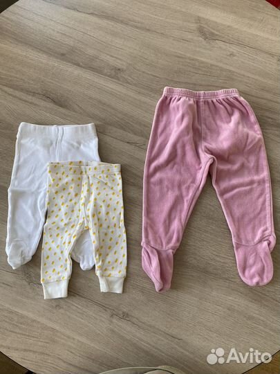 Много вещей пакетом 62-68-74 размер