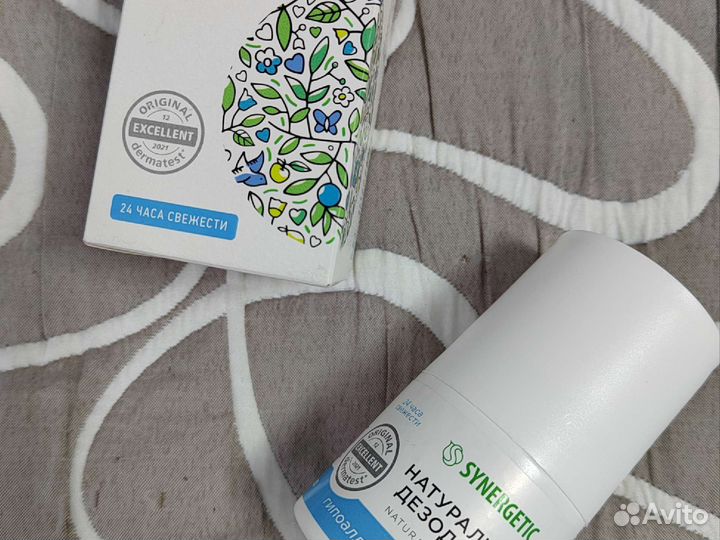 Дезодорант натуральный synergetic (новый)