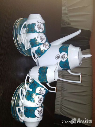 Кофейный сервиз новый Чехословакия