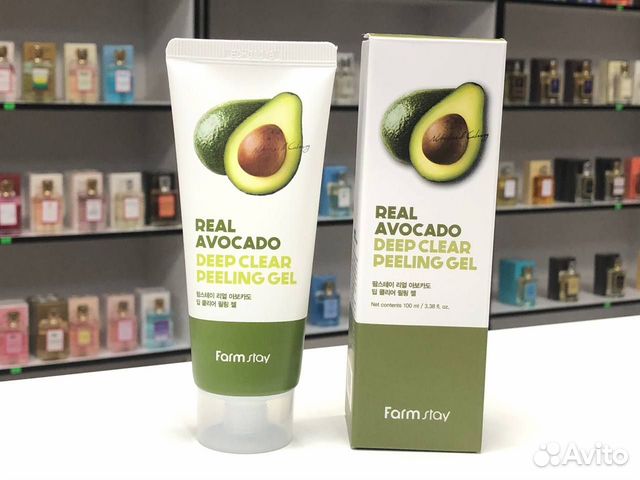 Пилинг-скатка для лица Farmstay Real Avocado Deep