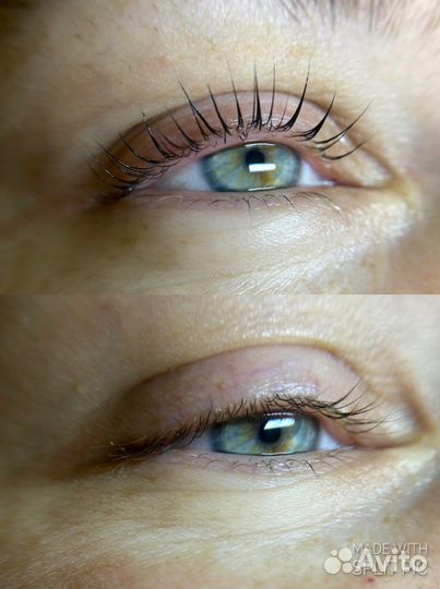 Ламинирование ботокс ресниц