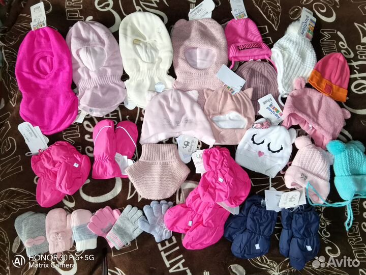 Шапка детская для девочки