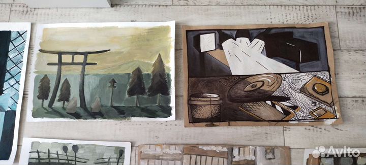 Рисунки/ этюды композиция