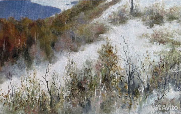Картина масло пейзаж 40х60