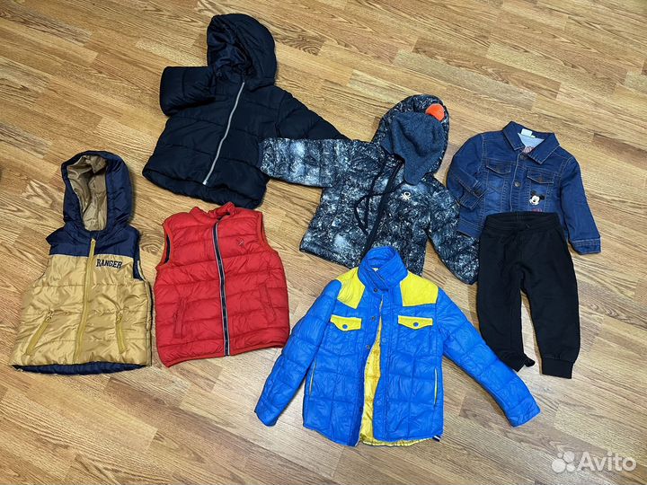 Верхняя одежда на мальчика