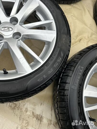 Колеса на гранту