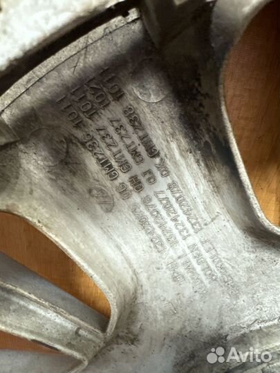 Opel astra h,zafira b колёсный колпак r16