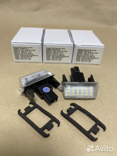 Led Подсветка номера Toyota Corolla Camry и др