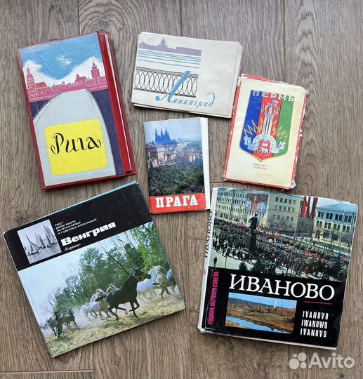 Советские книги и открытки