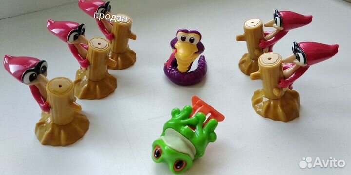 Киндеры сборка и некомплектные