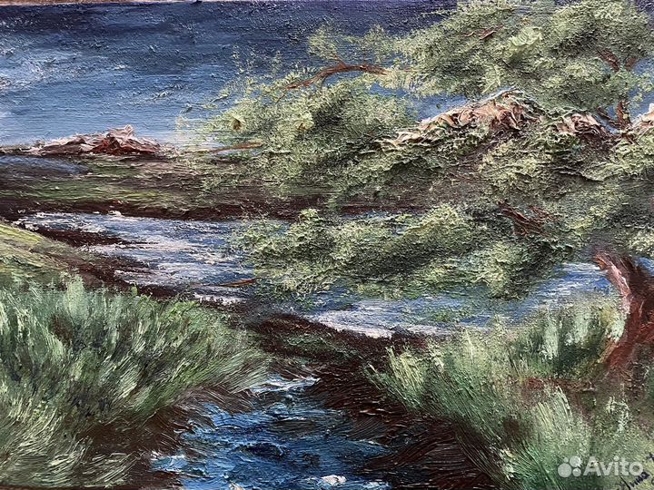 Картина маслом, пейзаж