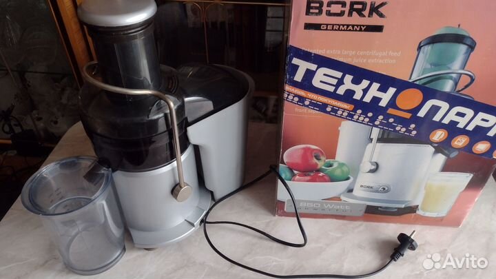 Соковыжималка bork ju cup 21085 wt
