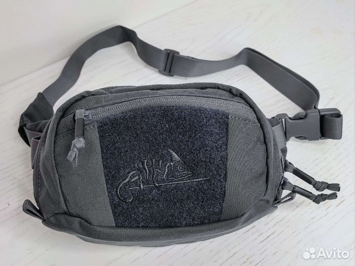 Сумка поясная тактическая Helikon Possum серая
