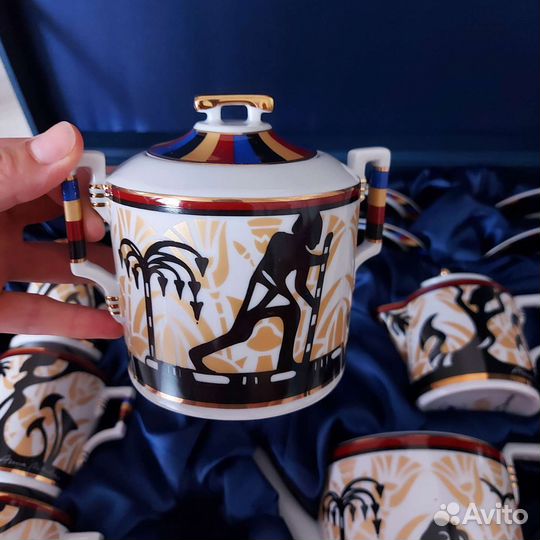 Чайный сервиз фарфор новый