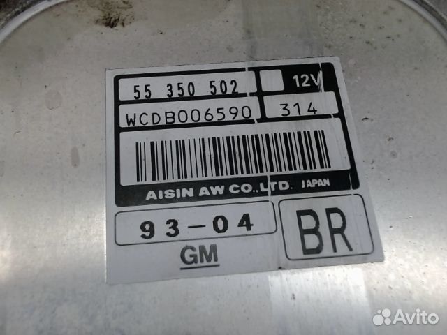 Блок управления АКПП, Opel, Vectra C, 55350502,wcd
