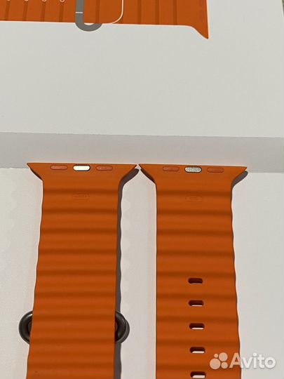 Ремешок Apple Watch Ultra 2 Orange Ocean Band 49mm