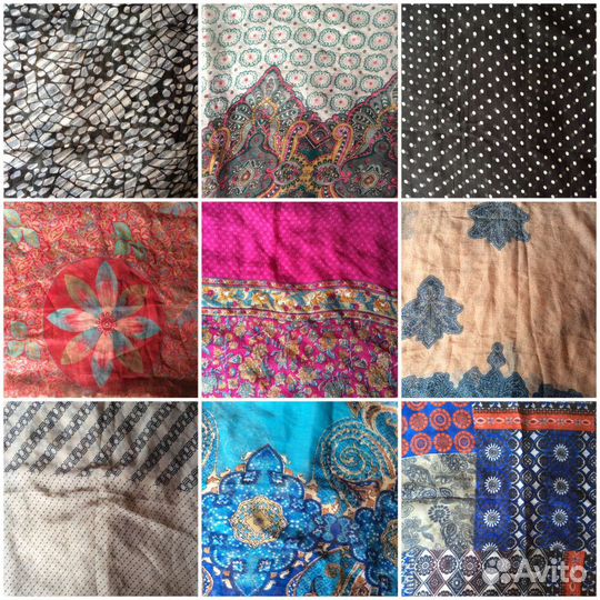 Платок шарф вискоза Индия