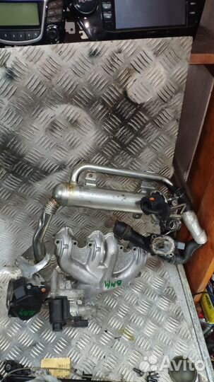 Радиатор и клапан системы EGR Volkswagen Passat B6