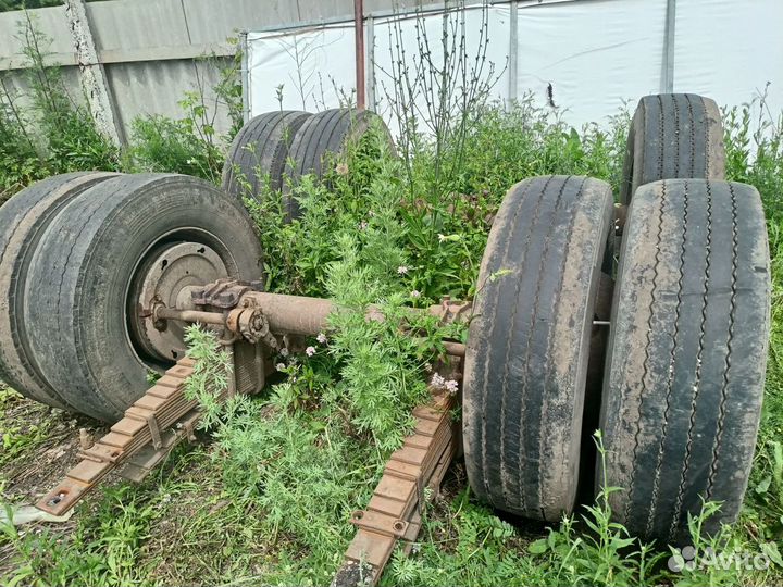 Кузов маз 6312 и Оси от прицепа маз и камаз