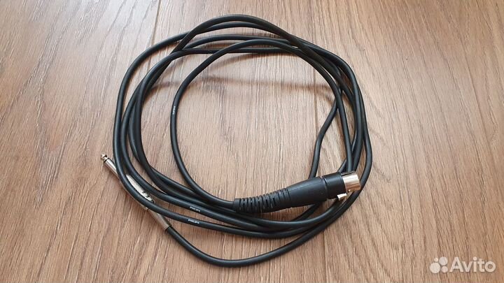 Микрофонные кабели XLR-XLR, XLR-Jack