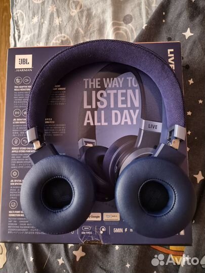 Беспроводные наушники jbl live 670nc