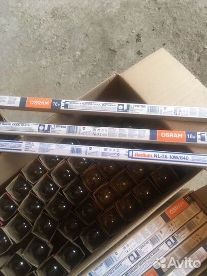 Лампы в ассортименте