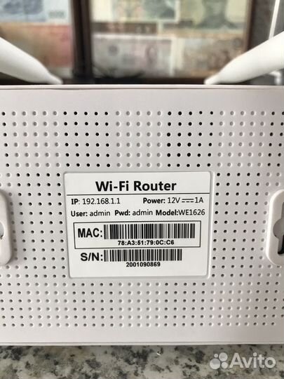 Wifi роутер zbt WE 1626
