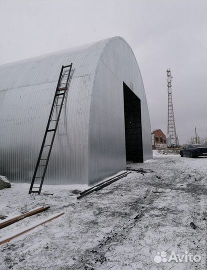 Арочный ангар под склад, сто, цех и многое другое