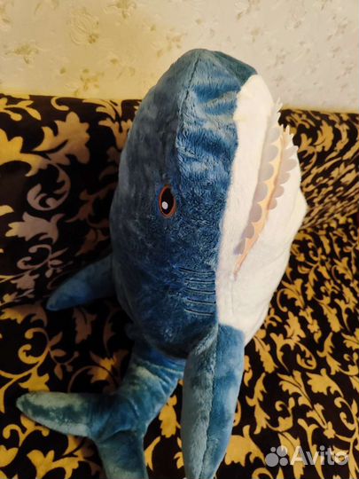 Мягкая игрушка-подушка Акула IKEA 100 см
