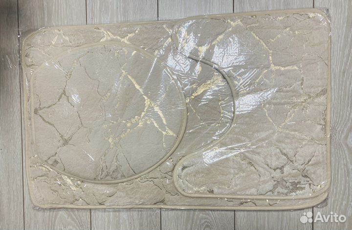 Коврики для ванн из 3 частей