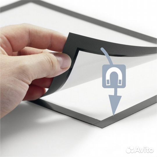 Карманы магнитные, защищённые рамки А4 Duraframe