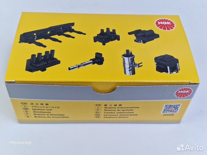 Катушка зажигания NGK U5013 и U5014 оригинал