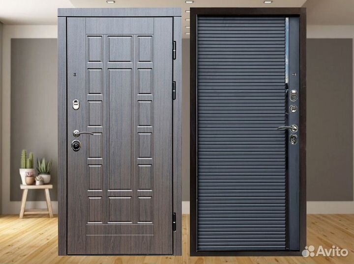 Входная дверь уличная