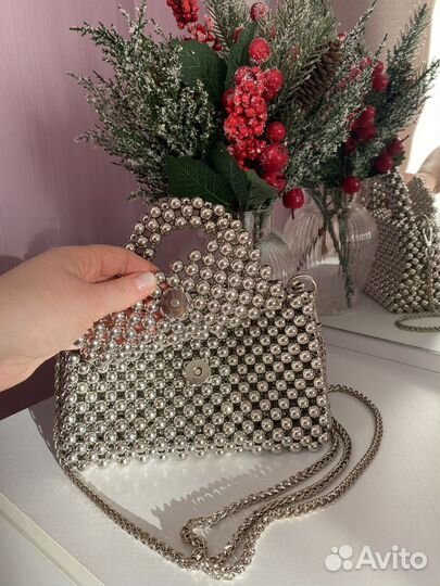 Сумка из бусин