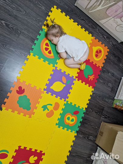 Детский коврик пазл