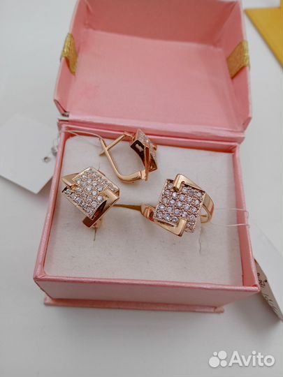 Комплект из золота 583 пробы