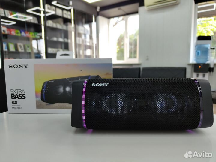 Bluetooth колонка Sony SRS-XB33 Black New